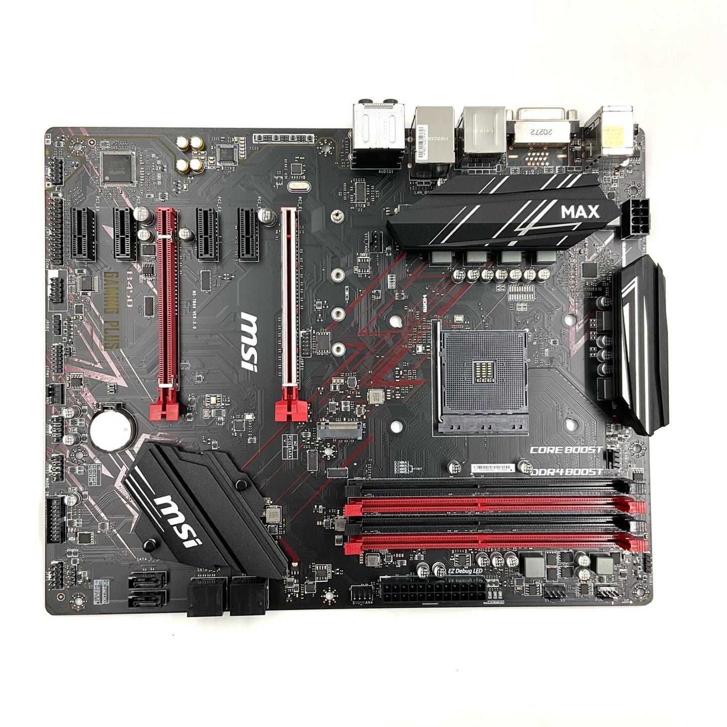 【全額返金保証】【最速発送】MSI マザーボード B450 GAMING PLUS 超美品 動作確認済
