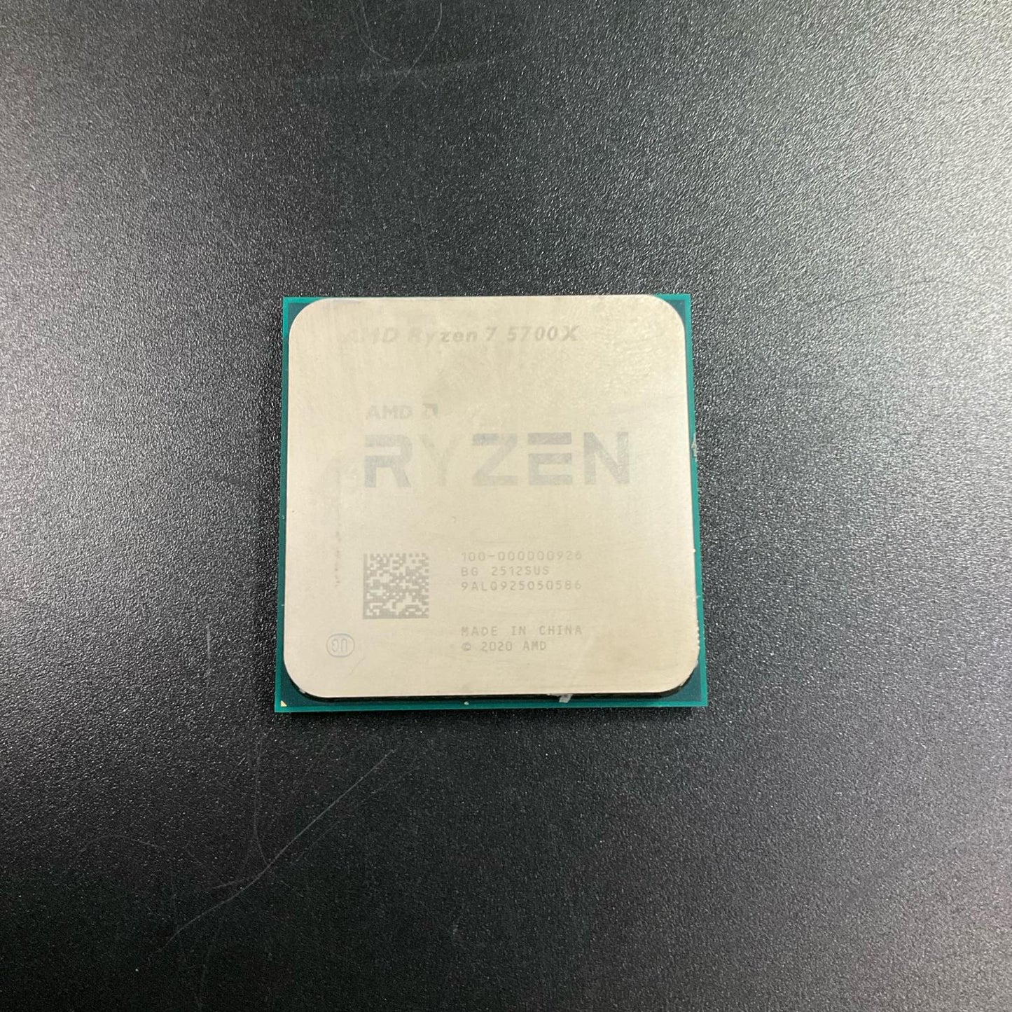 【全額返金保証】【最速発送】AMD CPU Ryzen 7 5700X 美品 動作確認済