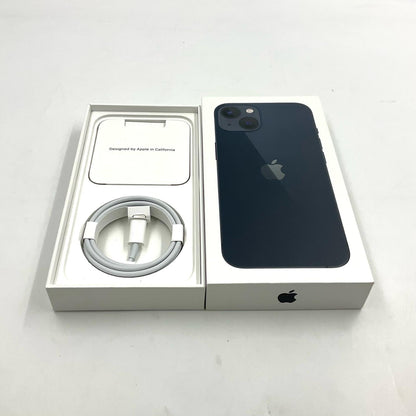 【全額返金保証】【最速発送】Apple iPhone iPhone 13 128GB ミッドナイト SIMフリー 動作確認済 78%