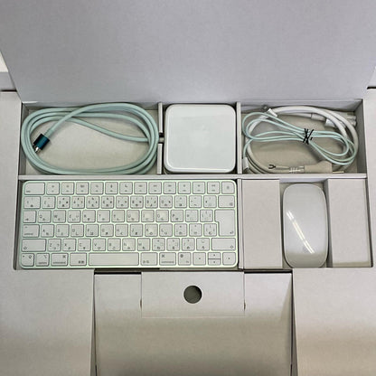 【全額返金保証】【最速発送】Apple iMac 24インチ Apple M1 8GB SSD 256GB グリーン 美品 動作確認済