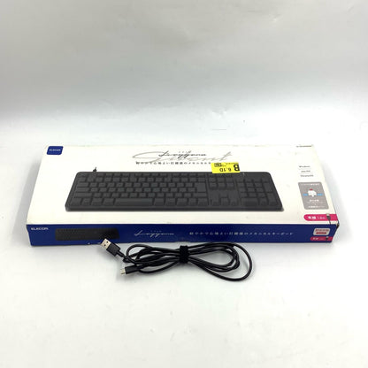 【全額返金保証】【最速発送】ELECOM メカニカルキーボード Leggero TK-MC50 美品 動作確認済