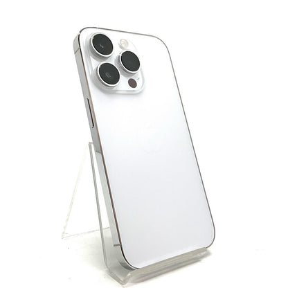 【全額返金保証】【最速発送】Apple iPhone iPhone 14 Pro 128GB シルバー docomo SIMフリー 白ロム 美品 動作確認済 87%