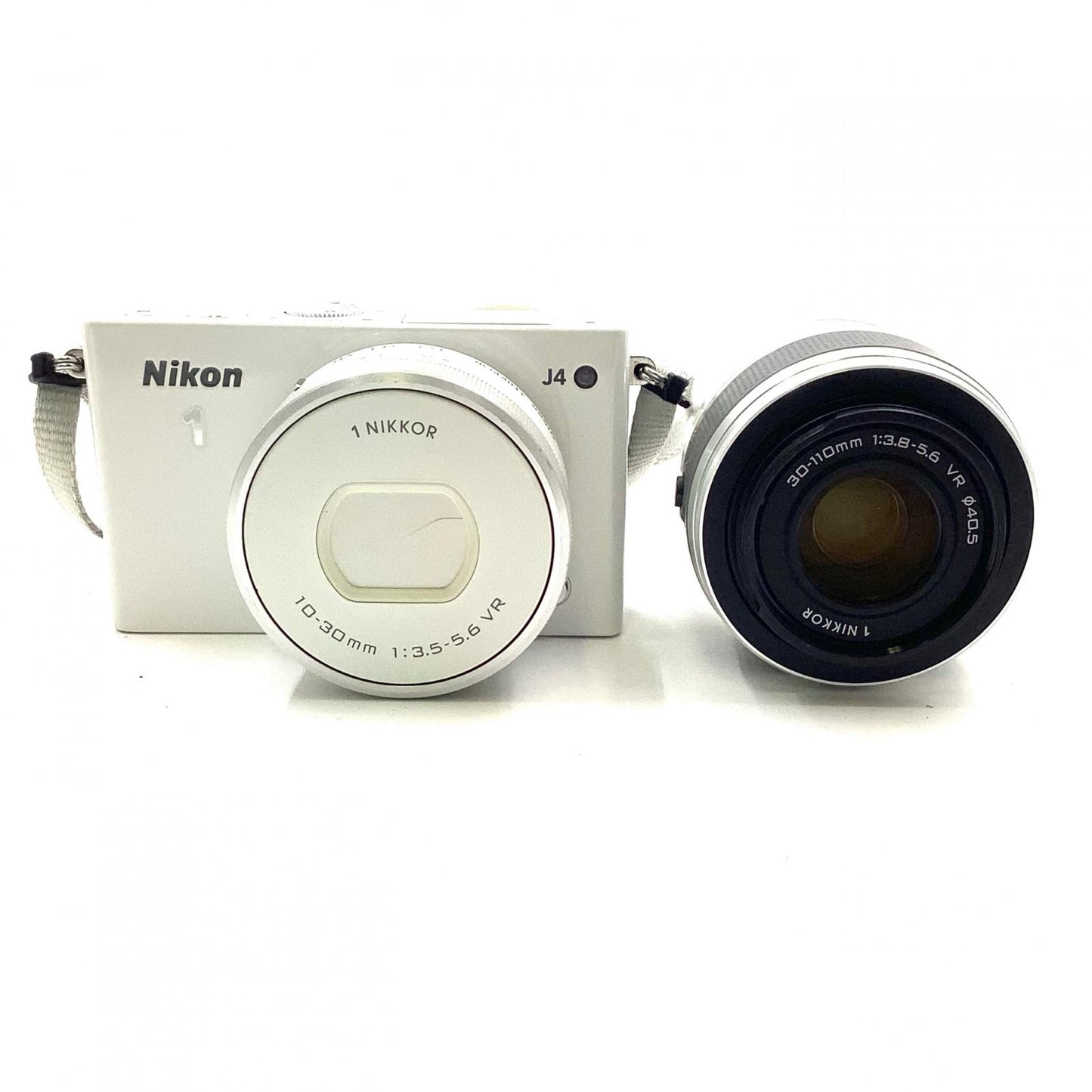 【全額返金保証】【最速発送】Nikon デジタル一眼 Nikon 1 J4 ダブルズームキット ホワイト 動作確認済