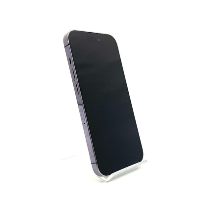 【全額返金保証】【最速発送】Apple iPhone iPhone 14 Pro 128GB ディープパープル SIMフリー 白ロム 動作確認済 76%