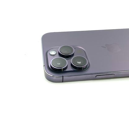 【全額返金保証】【最速発送】Apple iPhone iPhone 14 Pro 128GB ディープパープル SIMフリー 白ロム 動作確認済 76%