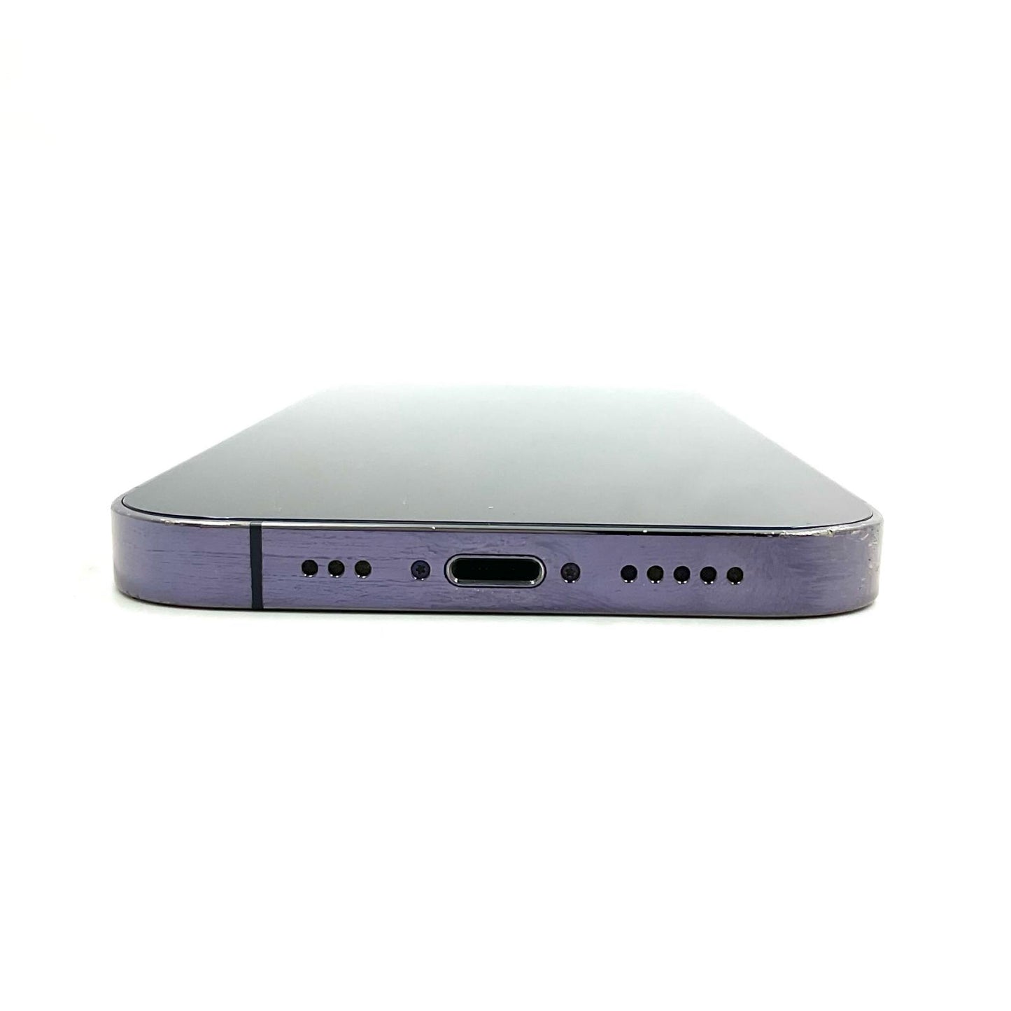 【全額返金保証】【最速発送】Apple iPhone iPhone 14 Pro 128GB ディープパープル SIMフリー 白ロム 動作確認済 76%