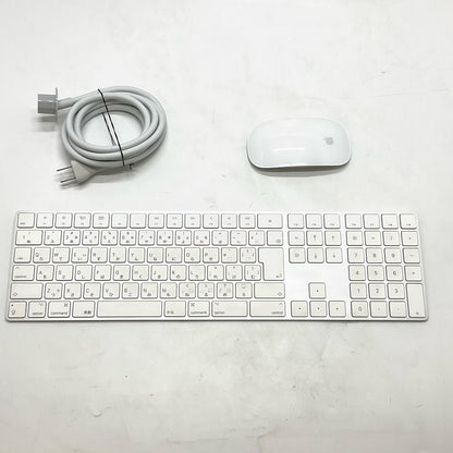 【全額返金保証】【最速発送】Apple iMac 27インチ 6コア intel core i5 8GB SSD 1TB シルバー 美品 動作確認済
