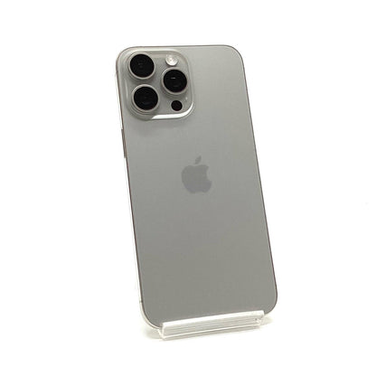 【全額返金保証】【最速発送】Apple iPhone iPhone 15 Pro Max 256GB ナチュラルチタニウム SIMフリー 白ロム 美品 動作確認済 84%