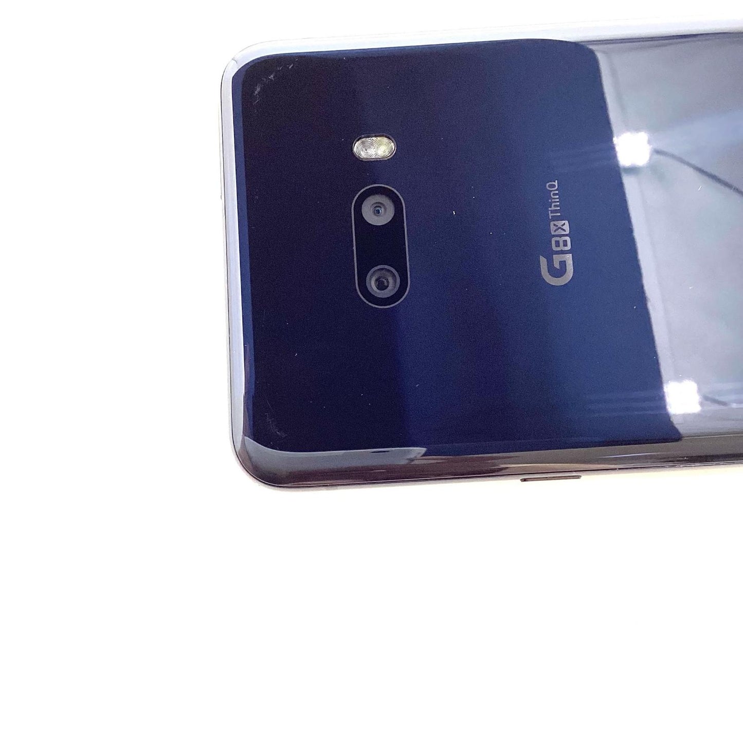 【全額返金保証】【最速発送】LG Electronics LG G8X ThinQ 64GB オーロラブラック Softbank 901LG 白ロム 動作確認済