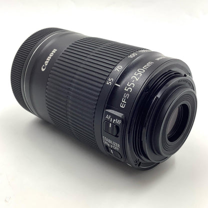 【全額返金保証】【最速発送】Canon EF-S55-250mm F4-5.6 IS STM 美品 動作確認済