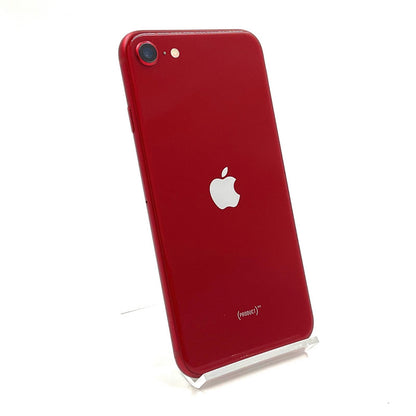 【全額返金保証】【最速発送】Apple iPhone iPhone SE（第3世代） 64GB (PRODUCT)RED docomo SIMフリー 白ロム 動作確認済 80%