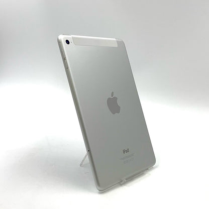 【全額返金保証】【最速発送】Apple iPad mini 7.9インチ 第4世代 64GB シルバー WiFi+Cellular Softbank 白ロム 動作確認済