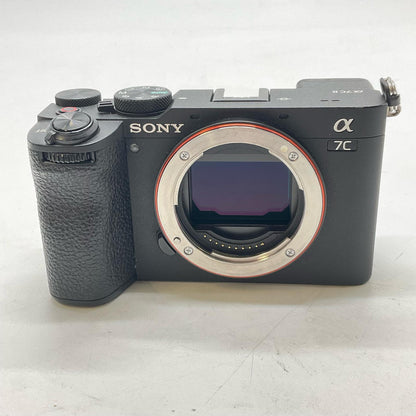 【全額返金保証】【最速発送】Sony デジタル一眼 α7C II ILCE-7CM2 ボディ [ブラック] 美品 動作確認済