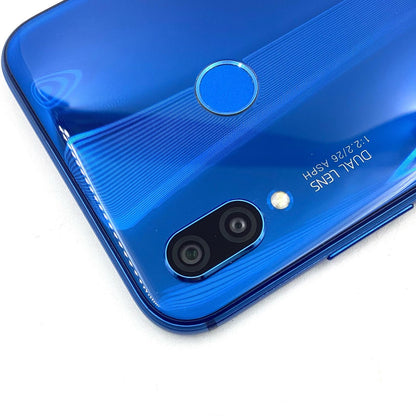 【全額返金保証】【最速発送】Huawei P 20　lite 32GB クラインブルー Softbank ANE-LX2J 白ロム 美品 動作確認済
