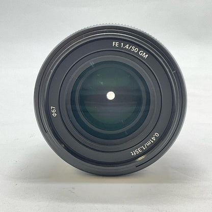 【全額返金保証】【最速発送】Sony FE 50mm F1.4 GM SEL50F14GM 美品 動作確認済