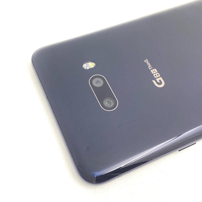 【全額返金保証】【最速発送】LG G8X ThinQ 64GB オーロラブラック Softbank 901LG 白ロム 美品 動作確認済