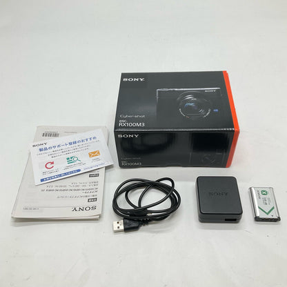 【全額返金保証】【最速発送】Sony コンパクトデジタルカメラ サイバーショット DSC-RX100M3 美品 動作確認済