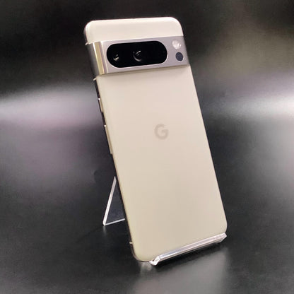 【全額返金保証】【最速発送】Google Pixel 8　Pro 128GB ポーセリン SIMフリー GE9DP 白ロム 美品 動作確認済