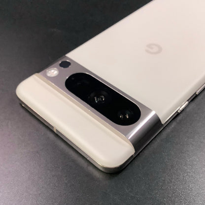 【全額返金保証】【最速発送】Google Pixel 8　Pro 128GB ポーセリン SIMフリー GE9DP 白ロム 美品 動作確認済