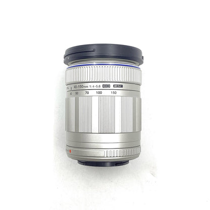 【全額返金保証】【最速発送】OLYMPUS M.ZUIKO DIGITAL ED 40-150mm F4.0-5.6 [シルバー] 美品 動作確認済