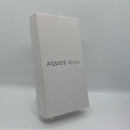 【全額返金保証】【最速発送】SHARP AQUOS R8 Pro 256GB ブラック SH-R80P 新品未開封 即納OK