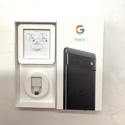 【全額返金保証】【最速発送】Google Pixel 6 128GB ストーミーブラック SIMフリー GR1YH 白ロム 動作確認済