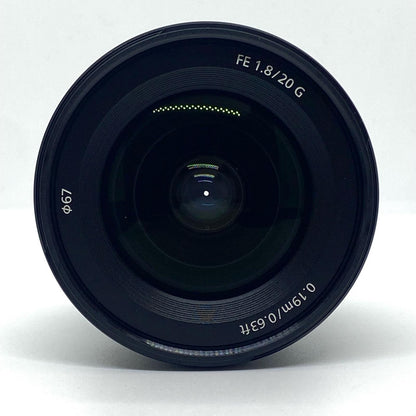 【全額返金保証】【最速発送】Sony SEL20F18G 美品 動作確認済