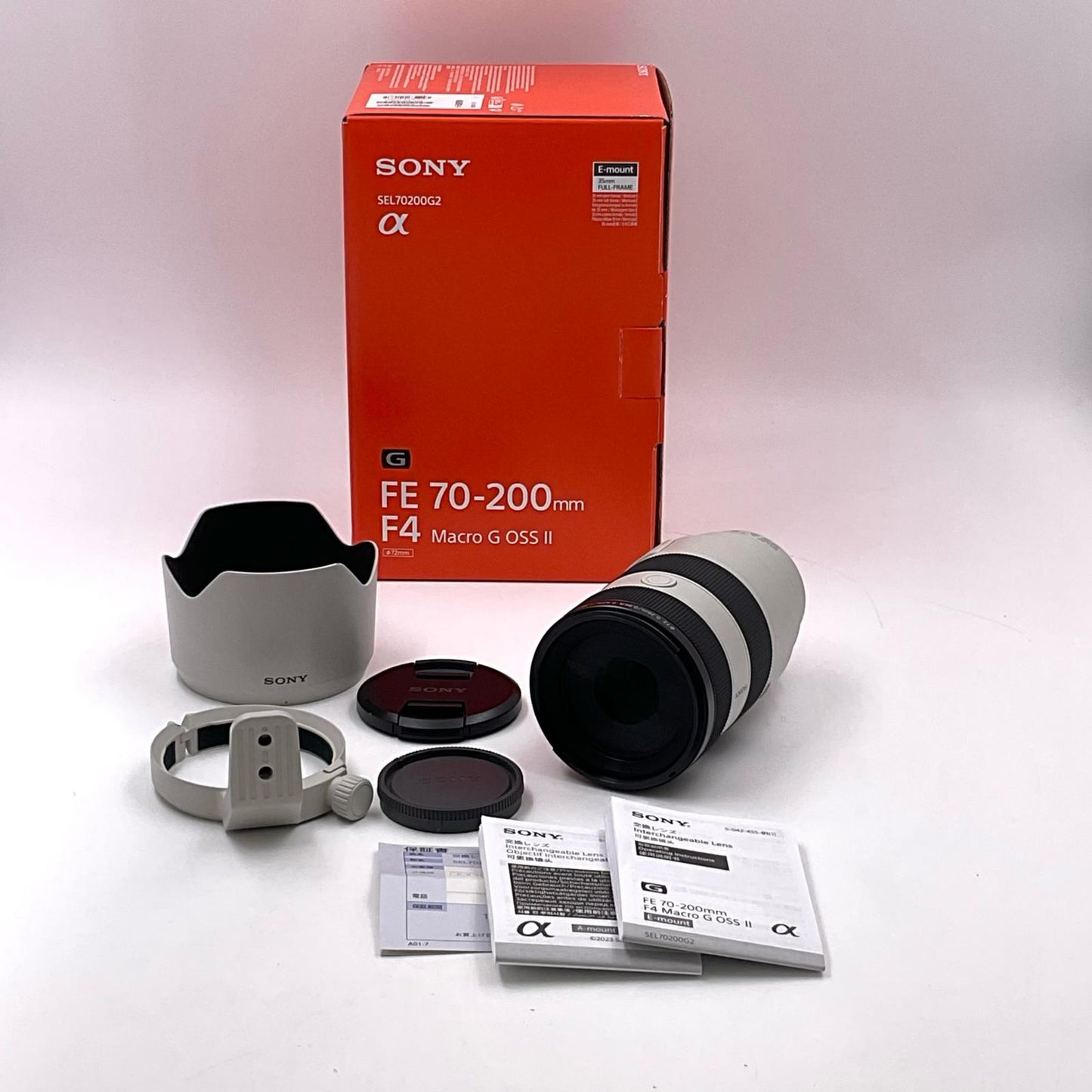 【全額返金保証】【最速発送】Sony FE 70-200mm F4 Macro G OSS II SEL70200G2 美品 動作確認済