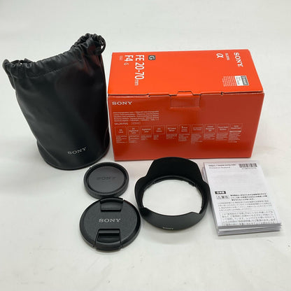 【全額返金保証】【最速発送】Sony FE 20-70mm F4 G SEL2070G 美品 動作確認済