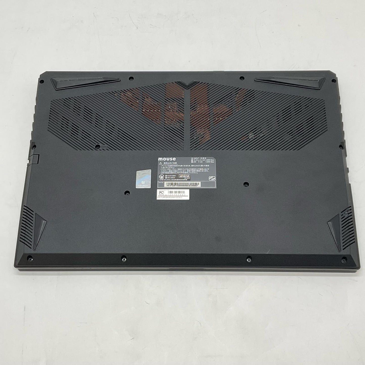 【全額返金保証】【最速発送】MouseComputer K517GM5BKABA 12th Gen Intel(R) Core(TM)i7-12650H(2.30GHz) 32GB M.2 SSD 1TB NVIDAI GeForce MX550 81.7% 美品 動作確認済
