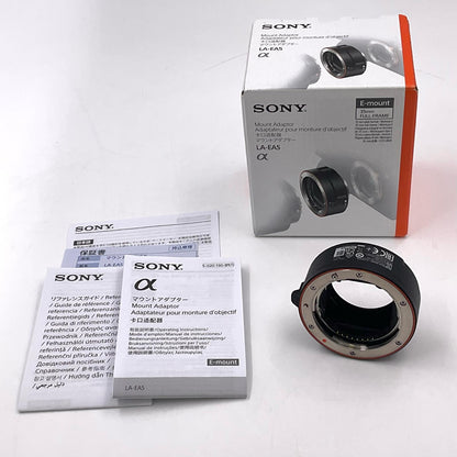 【全額返金保証】【最速発送】Sony マウントアダプター LA-EA5 美品 動作確認済