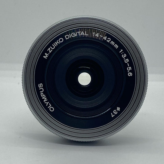 【全額返金保証】【最速発送】OLYMPUS M.ZUIKO DIGITAL ED 14-42mm F3.5-5.6 美品 動作確認済