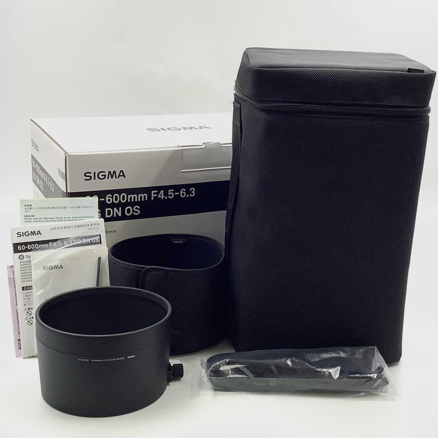 【全額返金保証】【最速発送】SIGMA 60-600mm F4.5-6.3 DG DN OS [ソニーE用] 美品 動作確認済