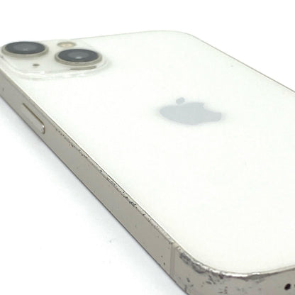 【最速発送】Apple iPhone iPhone 13 128GB スターライト au SIMフリー 白ロム【難有】 85%