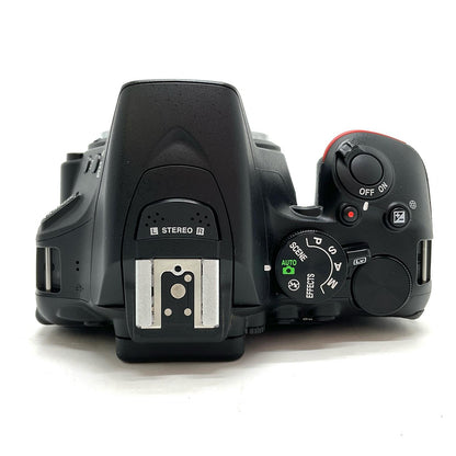 【全額返金保証】【最速発送】Nikon デジタル一眼 D5600 ボディ ブラック 美品 動作確認済