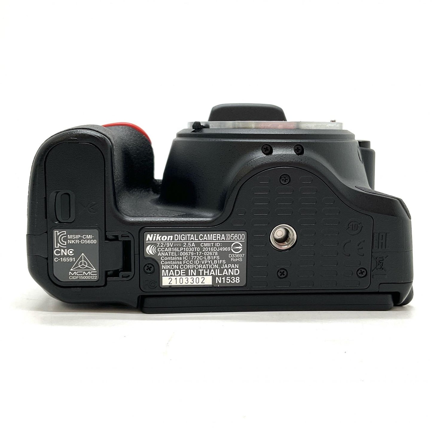 【全額返金保証】【最速発送】Nikon デジタル一眼 D5600 ボディ ブラック 美品 動作確認済