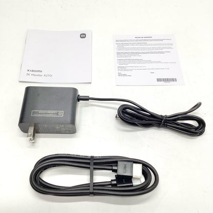【全額返金保証】【最速発送】Xiaomi Xiaomi 2K モニター P27QCA-RAGL 27インチ 美品 動作確認済