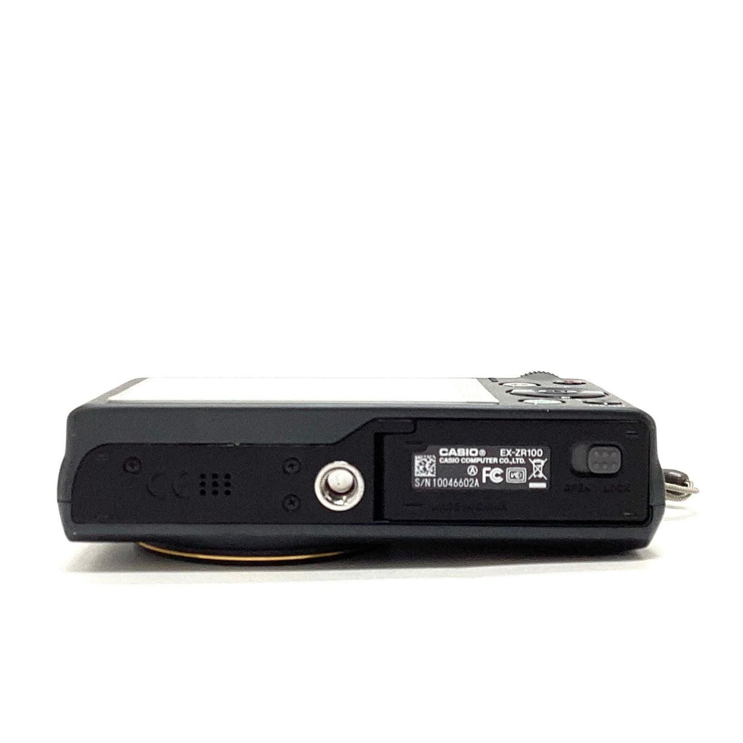【全額返金保証】【最速発送】CASIO コンパクトデジタルカメラ HIGH SPEED EXILIM EX-ZR100BK [ブラック] 動作確認済