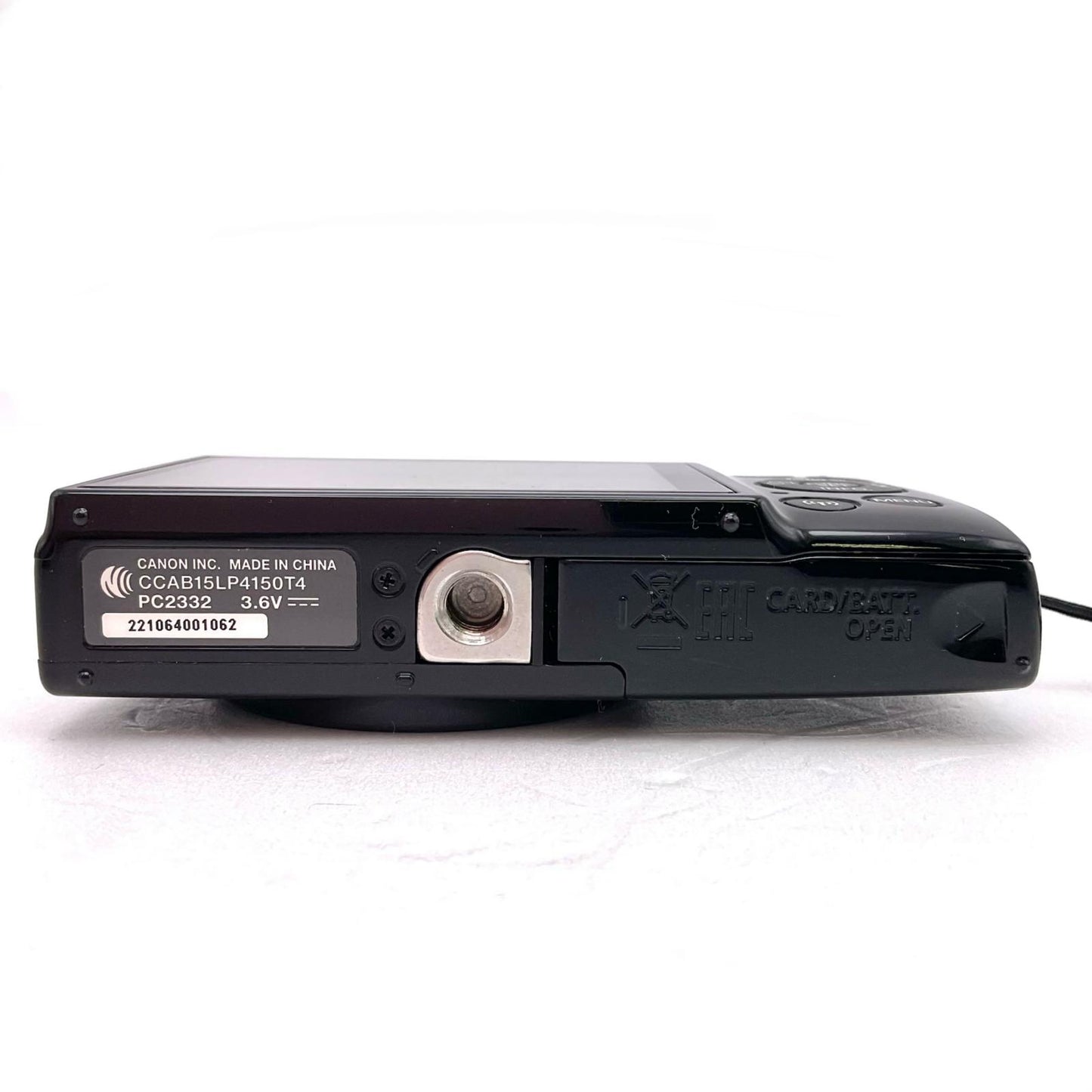 【全額返金保証】【最速発送】Canon コンパクトデジタルカメラ IXY 210 [ブラック] 動作確認済
