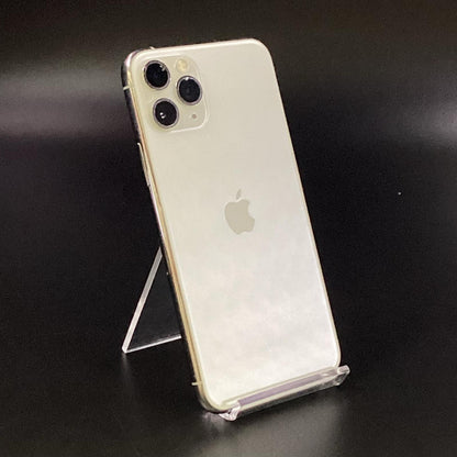 【全額返金保証】【最速発送】Apple iPhone iPhone 11 Pro 64GB シルバー au 白ロム 動作確認済 100%
