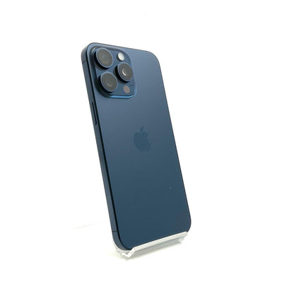 【全額返金保証】【最速発送】Apple iPhone iPhone 15 Pro Max 1TB ブルーチタニウム Softbank SIMフリー 白ロム 美品 動作確認済 85%