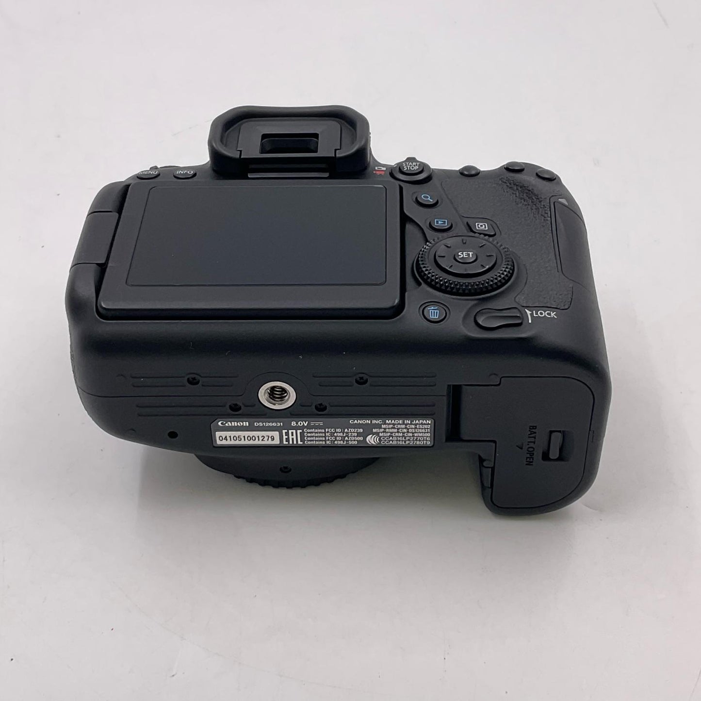 【全額返金保証】【最速発送】Canon デジタル一眼 EOS 6D Mark II ボディ ブラック 美品 動作確認済