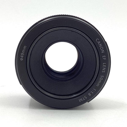 【全額返金保証】【最速発送】Canon EF50mm F1.8 STM 美品 動作確認済