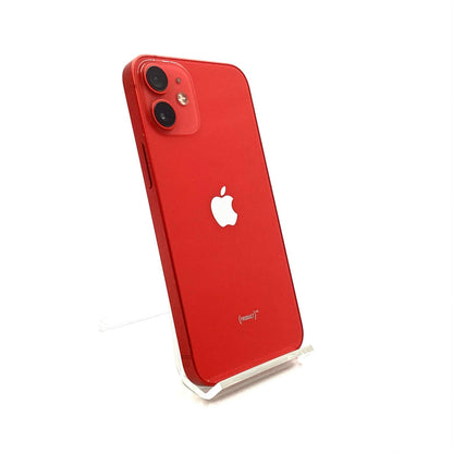 【全額返金保証】【最速発送】Apple iPhone iPhone 12 mini 128GB (PRODUCT)RED Softbank SIMフリー 白ロム 動作確認済 74%