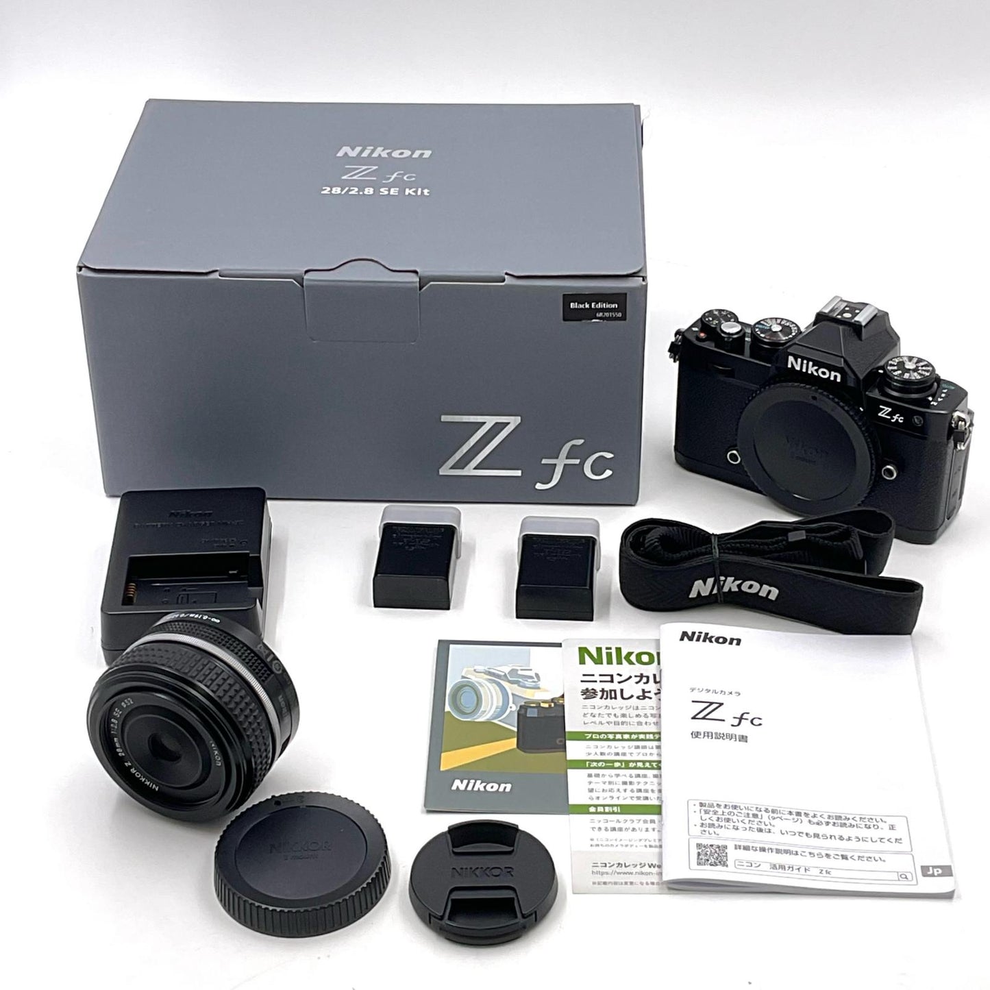 【全額返金保証】【最速発送】Nikon デジタル一眼 Z fc 28mm f/2.8 Special Edition キット [ブラック] ブラック 超美品 動作確認済