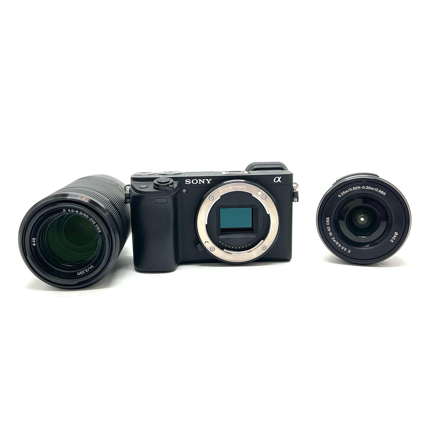 【全額返金保証】【最速発送】Sony デジタル一眼 α6400 ILCE-6400X ダブルズームレンズキット [ブラック] ブラック 美品 動作確認済