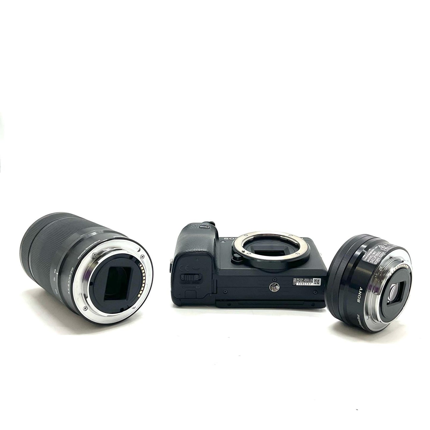 【全額返金保証】【最速発送】Sony デジタル一眼 α6400 ILCE-6400X ダブルズームレンズキット [ブラック] ブラック 美品 動作確認済