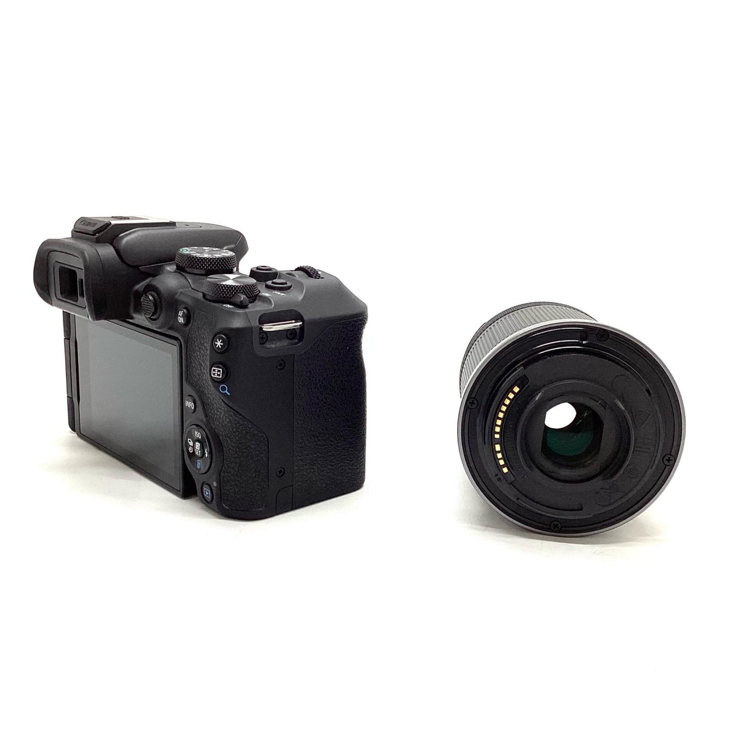 【全額返金保証】【最速発送】Canon デジタル一眼 EOS R10 RF-S18-150 IS STM レンズキット ブラック 美品 動作確認済