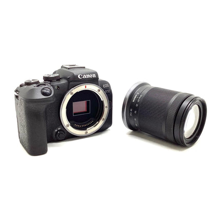 【全額返金保証】【最速発送】Canon デジタル一眼 EOS R10 RF-S18-150 IS STM レンズキット ブラック 美品 動作確認済