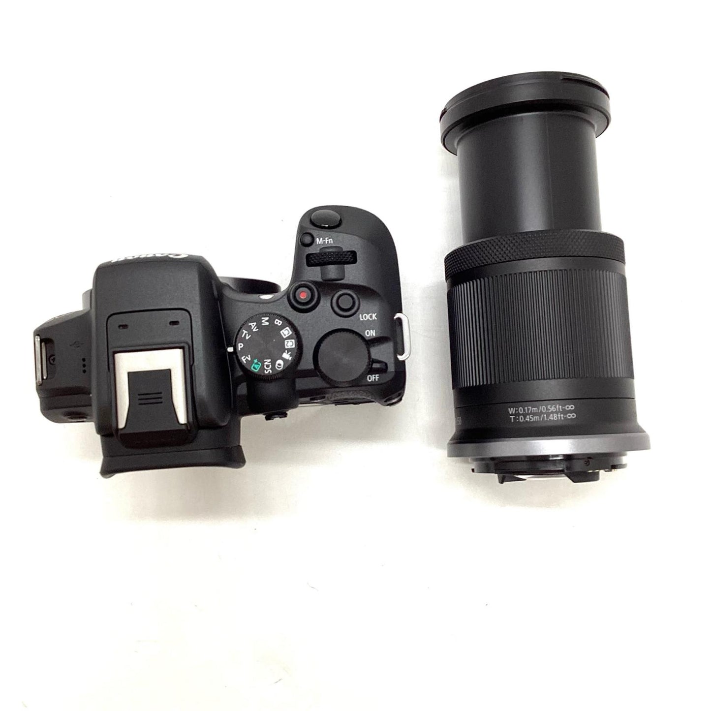 【全額返金保証】【最速発送】Canon デジタル一眼 EOS R10 RF-S18-150 IS STM レンズキット ブラック 美品 動作確認済